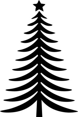 Modern Tatil Evergreen Modern Tasarım Tasarımı Hediye Etiketi