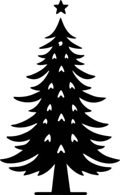 Modern Taslakta Mevsimsel Markalaşma İçin Modern Mevsimlik Tatil Ağacı Tırmanışı