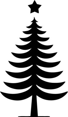 Asgari Biçimli Yazdırma Şablonu için Hassas Çam Ağacı Tasarımı