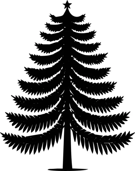 Koyu Kış Ağaçları Şık Şekli Teması İçin Tırmanış Teması