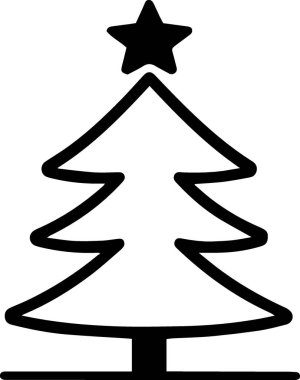 Temiz Çizgileri olan Zanaat Projesi için Büyüleyici Evergreen Ağacı Zirvesi