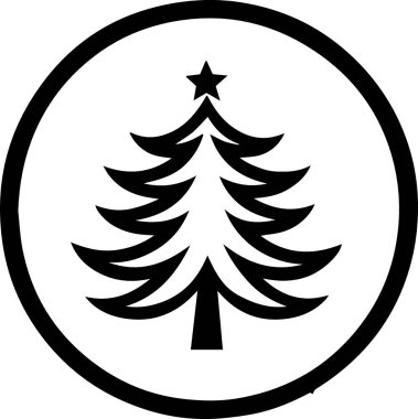 Sanatsal Konferansta Yazdırma Tasarımı İçin Temiz Çam Ağacı Resimleri