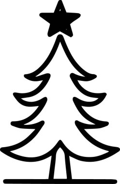 Zarif Şekilde Tatil Teması İçin Temiz Mevsimlik Tatil Ağacı Resimleri