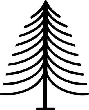 Klasik Tasarım Yazdırımı için Yaratıcı Kış fidan ağacı çizimi