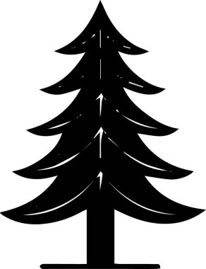 Yeni Yıl Kutlaması için Evergreen Noel Ağacı Grafiği Şık Şekliyle Ayrıntılı