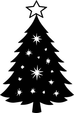 Sanatsal Konferansta Yazdırma Tasarımı İçin Ayrıntılı Festive Festive Fife Tree Sembolü