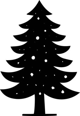 Sanatsal Konferansla Mevsimsel Markalaşma için Ayrıntılı Yeni Yıl Çam Ağacı Sembolü