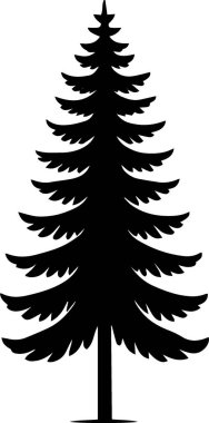 Bayram Evergreen Ağaç Sembolü Vintage Biçimli Tatil Teması