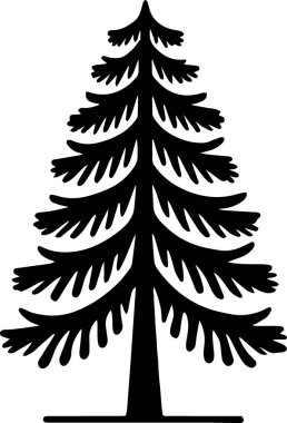 Noel Arkaplanı için Zarif Şekilde Geometrik Şenlik Ağacı Vektörü