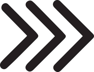 Aşağı Kılavuz Ok Silüeti Simgesi Simgesi