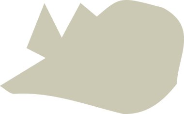 Minimalist açık bej soyut şekil stilize edilmiş bir hayvan veya organik form yüksek kaliteli detaylı modern