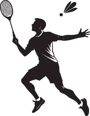 Erkek sporcu ağır bir atış yapmaya hazırlanıyor. İz ve saha atletizm yarışması siluet vektör çizimi.