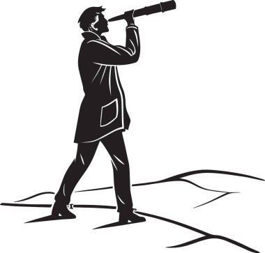 Astronomik gözlem oturumu sırasında yıldızlı gökyüzünü hedefleyen yüksek kaliteli teleskop..