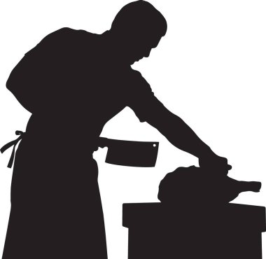 Düşünme pozisyonunda oturan kaslı bir adamın siyah siluet vektörü Düşünce ve tefekkürü temsil eden Düşünen Adam gibi.