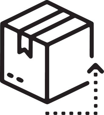 Kutu Paketini Aç Ürün Açılış Simgesi