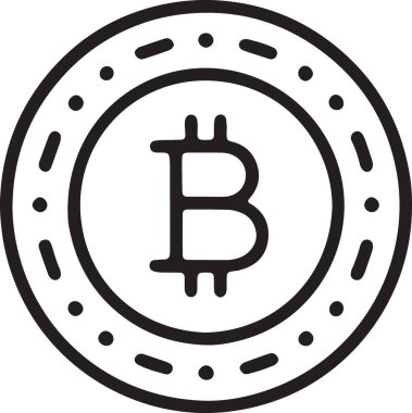 Sanal para kripto para simgesi dijital merkezsizleştirilmiş finansı temsil ediyor