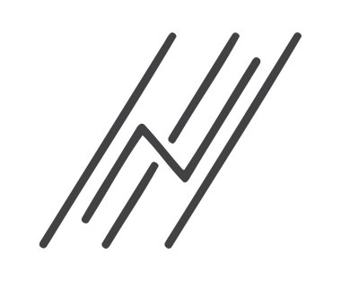 Düzenli grup büyümesini gösteren paralel yükselen çizgiler