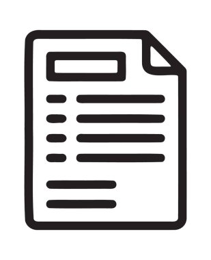 Madde noktaları ve metin satırı biçimlendirme içeren resmi belge kağıdı