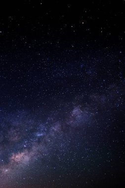 HD yıldızlı gece gökyüzü arkaplanı, Galakside uzayda telefon kağıdı için sakin bir evren gecesi