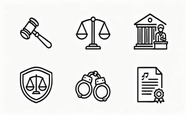 Profesyonel Hukuk ve Adalet Hattı Hukuki Hizmetler İçin Simge Belirlendi