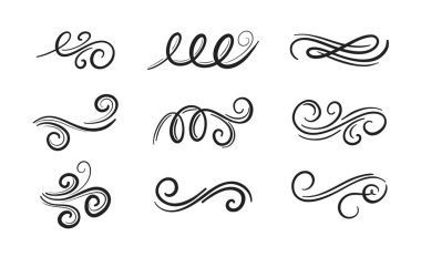 Süslü çerçeve elemanları. Vintage ve telkari dekorasyonu. Süsleme çerçeveleri ve kaydırma swirls elemanı.