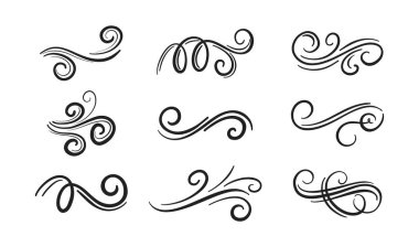 Süslü çerçeve elemanları. Vintage ve telkari dekorasyonu. Süsleme çerçeveleri ve kaydırma swirls elemanı.