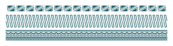 Dekoratif süsler sanat eseri koleksiyonu