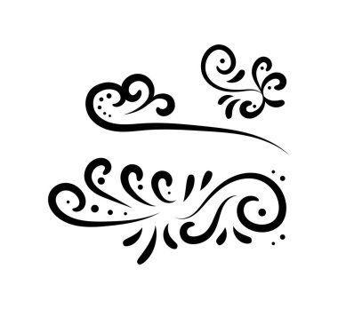 Süslü düğün davetiyesi sanat klasiği