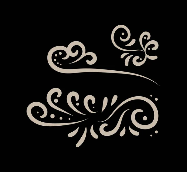 Süslü düğün davetiyesi sanat klasiği