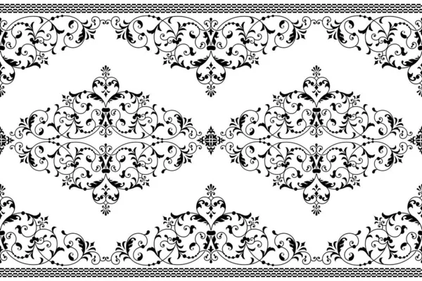 Klasik çiçekli çerçeve zarif arkaplan tasarımı sınır bölücüsü