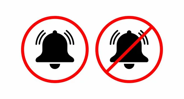 Bildirimler Çember Çanı Simgesi Beyaz Arkaplanda Vektör