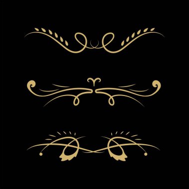 El çizimi düğün süsü koleksiyonu