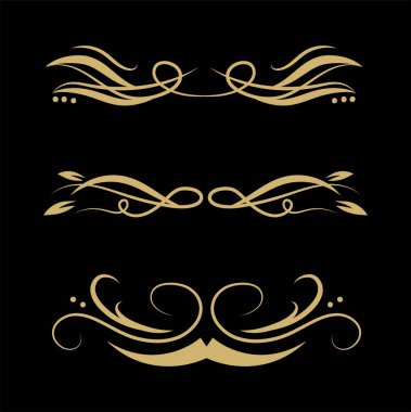 El çizimi düğün süsü koleksiyonu