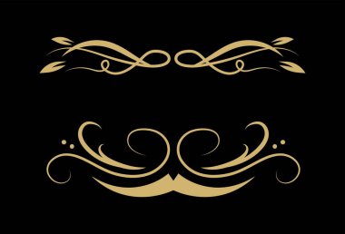 El çizimi düğün süsü koleksiyonu