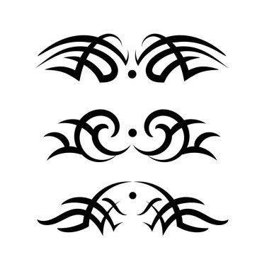 Yumuşak kabile dövme koleksiyonu