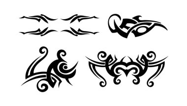 Kabile dövmesi düzenlenebilir koleksiyonu