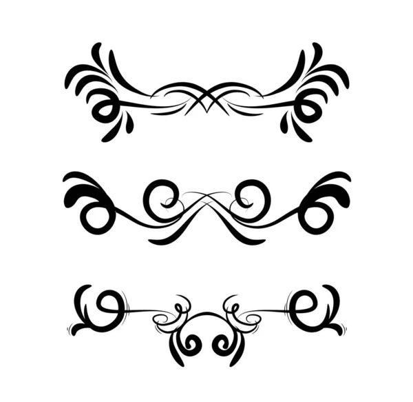 Zarif dekoratif kenarlar sanat çerçeveleri