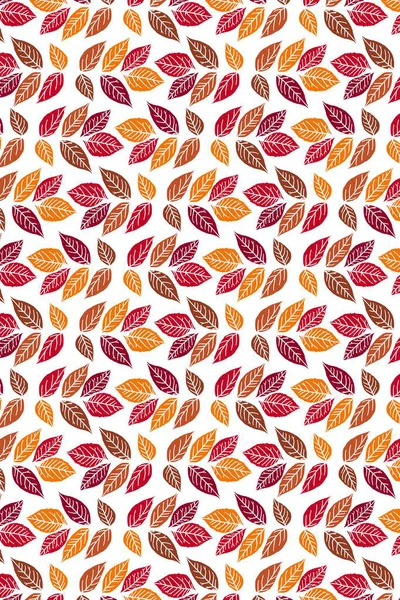 sonbahar yapraklı vektör deseni