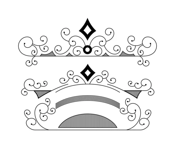 Klasik süs tasarımı sanat vektörü