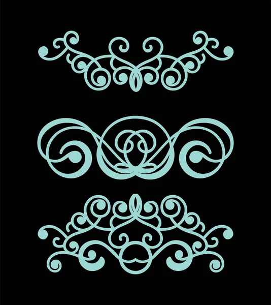 Mavi renkli süsler sanat eseri