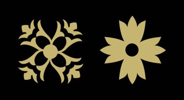 Vintage süs vektörü