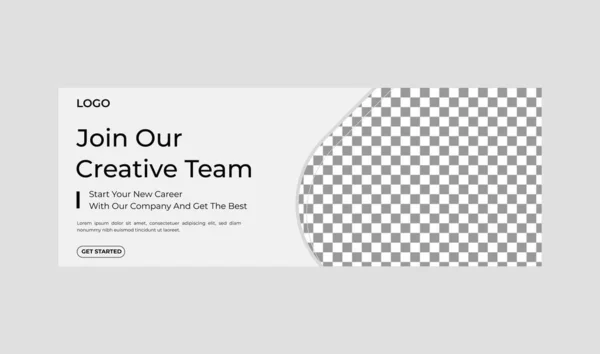 Facebook, Instagram, Twitter soyut Banner Tasarım Şablonu