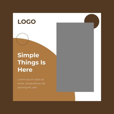 Sosyal Medya Posta Şablonu