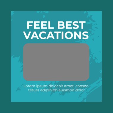 Sosyal Medya Posta Şablonu