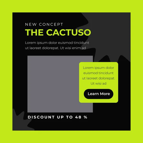 Sosyal Medya Posta Şablonu