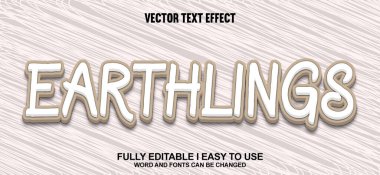 3B Düzenlenebilir Metin Efekti