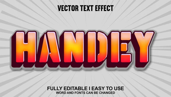 3B Düzenlenebilir Metin Efekti