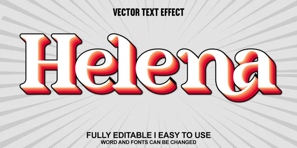 3B Düzenlenebilir Metin Efekti