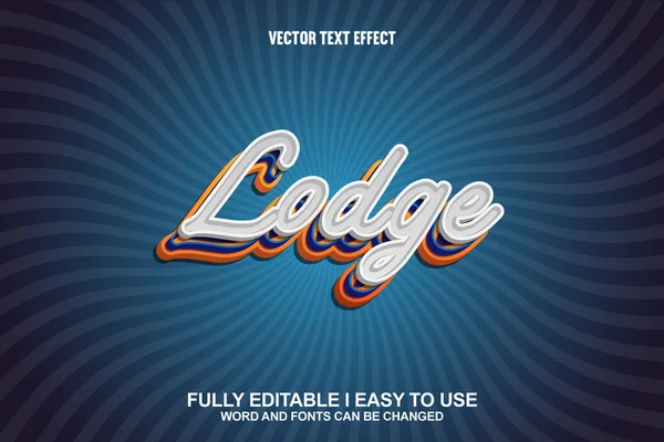 3B Düzenlenebilir Metin Efekti