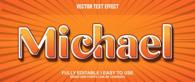 3B Düzenlenebilir Metin Efekti